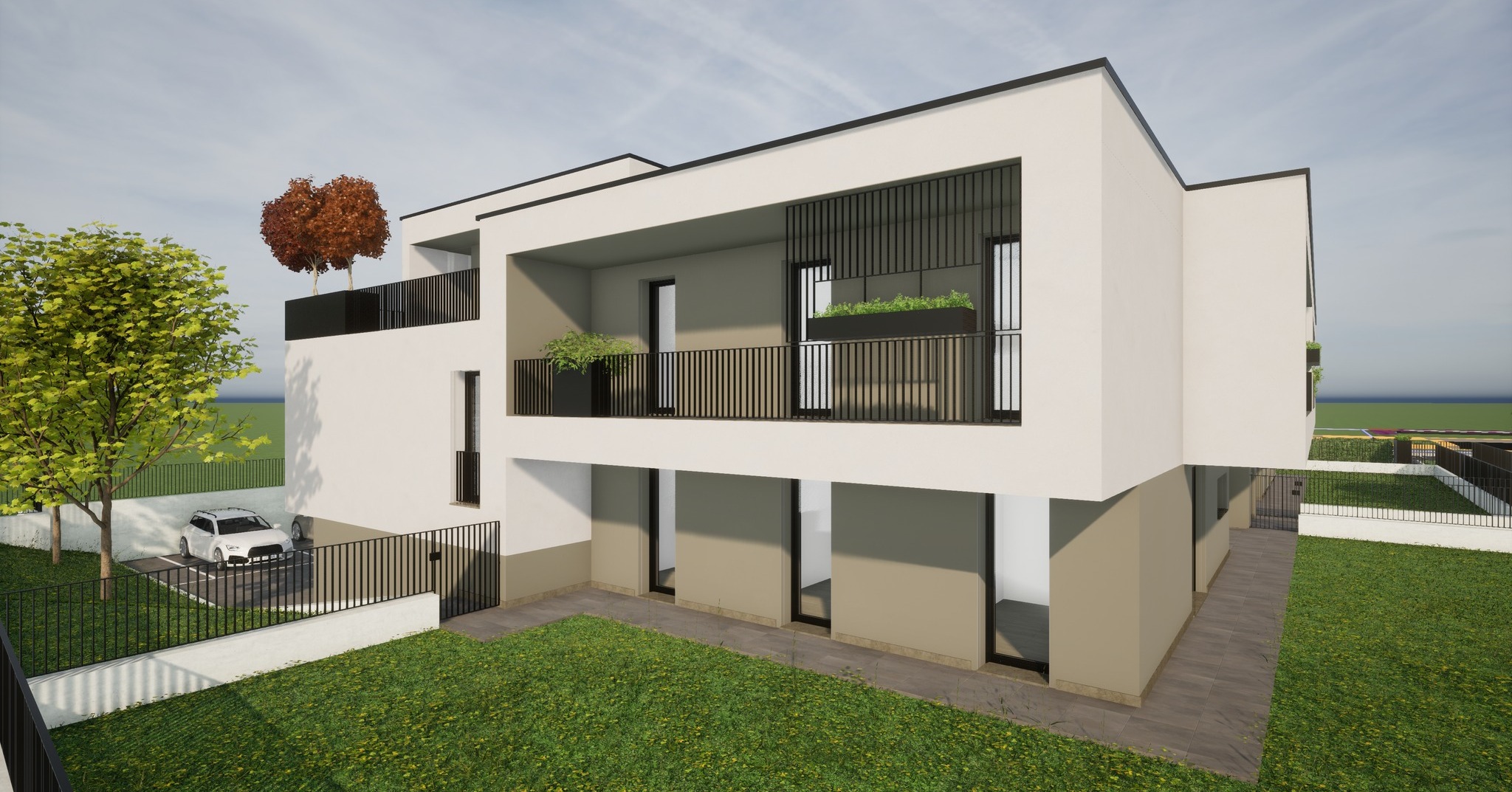Complesso residenziale Green Luxury a Cavazzale Vicenza - Nuovi appartamenti con giardino