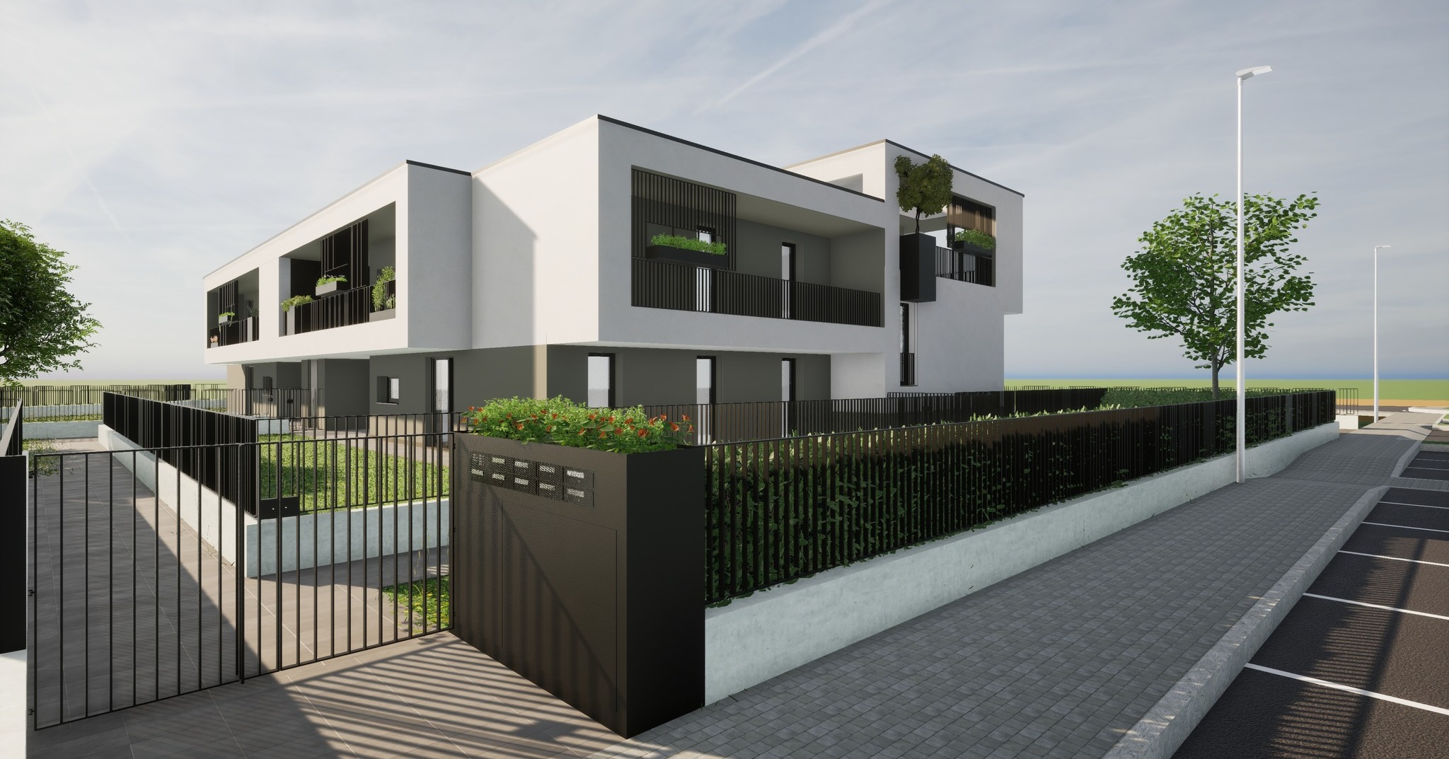 Nuova palazzina residenziale Green Luxury a Cavazzale - Vendita appartamenti Vicenza